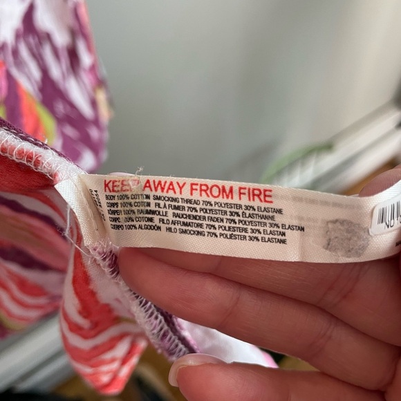 Anthropologie Pink and Purple Textured Dress - Picture 7 of 9